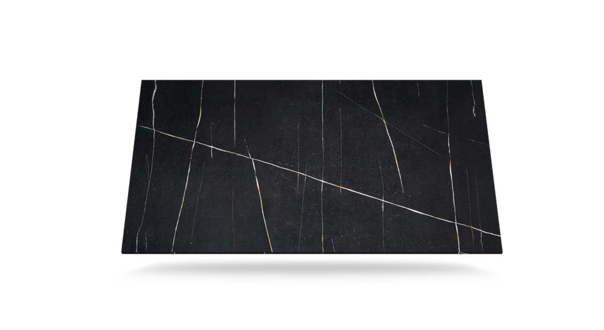 Eternal Noir Quartz - Amber Granite Eternal Noir Quartz - Image 3